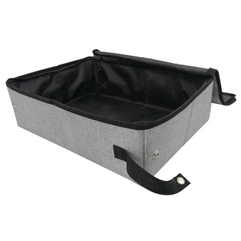 High-Sided Cat Litter Box - Effortless Cleaning and Durability