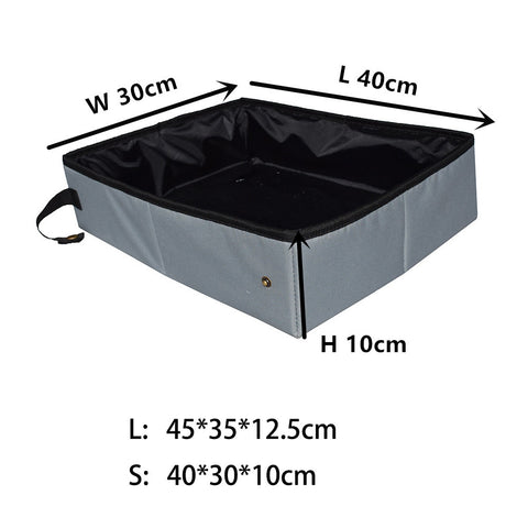 Portable Eco-Friendly Waterproof Cat Litter Box