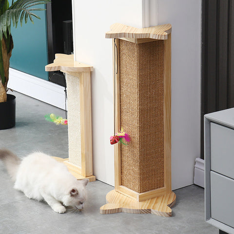 Furniture Protector Cat Scratch Board - Stylish Wall Corner Claw Sharpener