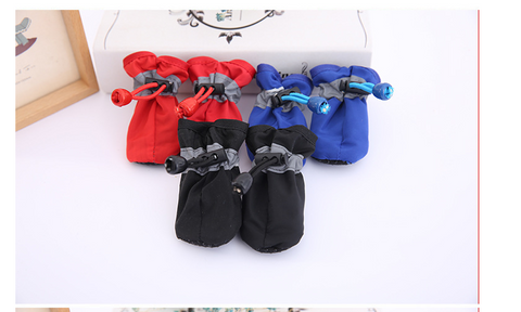 Teddy Bear Non-Slip Dog Shoe Covers for All Seasons