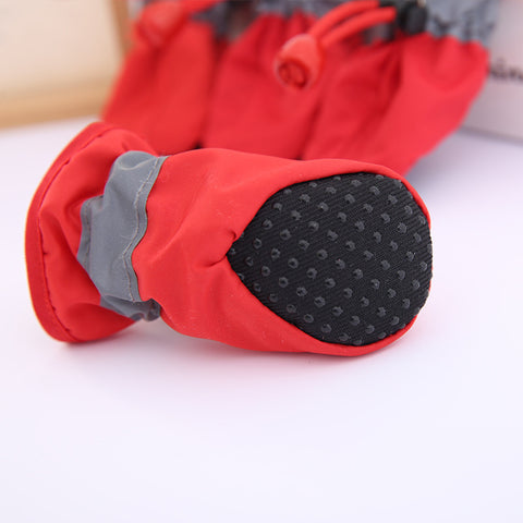 Teddy Bear Non-Slip Dog Shoe Covers for All Seasons