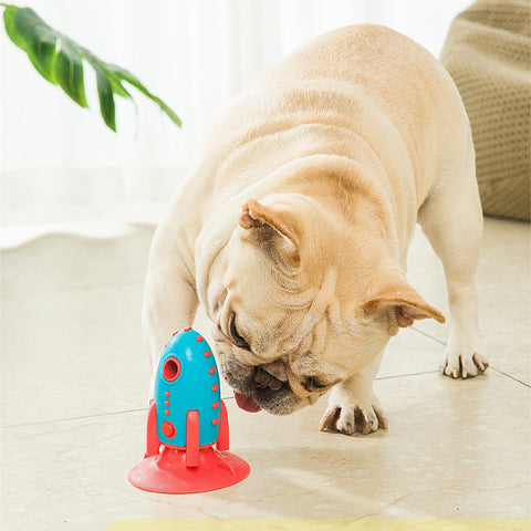 Interactive Treat Dispensing Dog Chew Toy - Bite-Resistant Fun for Pets