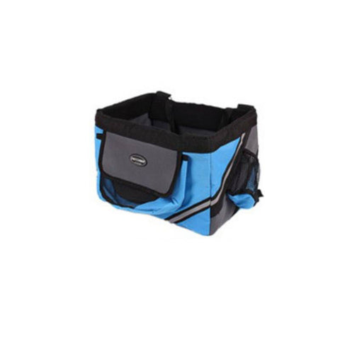 Pet-Friendly Bike Carrier Basket for Cats and Dogs - Removable Front Handlebar Bag