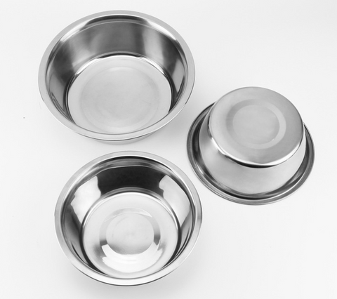 Customized Stainless Steel Dog Feeding Bowls – Elegant Pet Pots for Every Mealtime