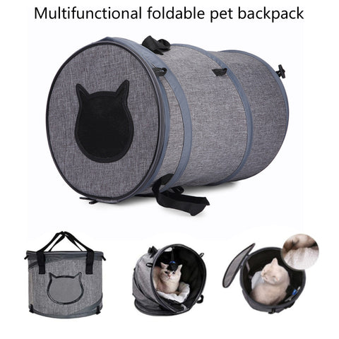 Portable Foldable Pet Carrier Bag for Dogs and Cats - Ideal for Travel and Outdoor Adventures