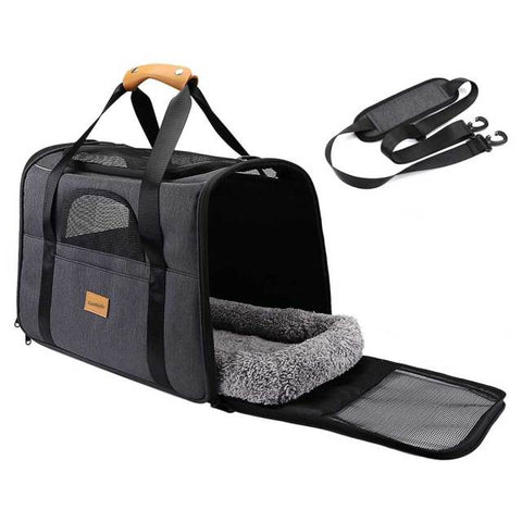 Travel-Friendly Soft Pet Carrier - Compact Bag for Cats and Dogs