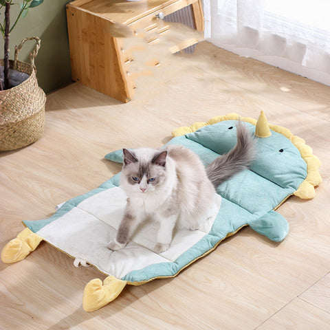 Versatile Detachable Cool and Breathable Pet Bed for Cats and Dogs