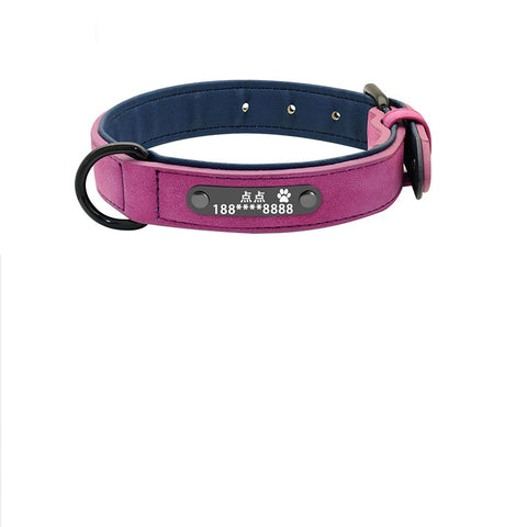 Customizable Anti-Lost Dog Collar for All Sizes - Personalize Your Pet's Style and Safety