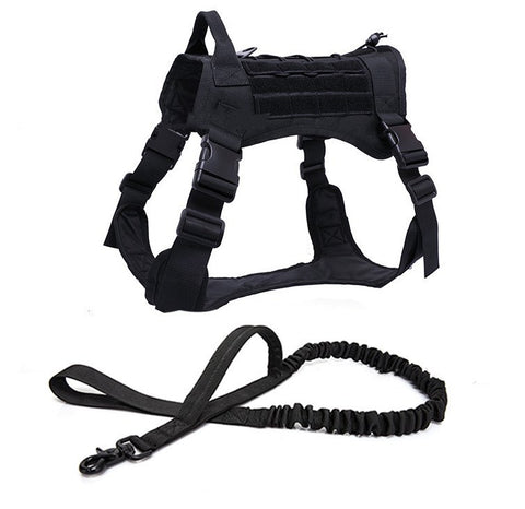 Large Dog Tactical Training Harness for Comfort and Performance