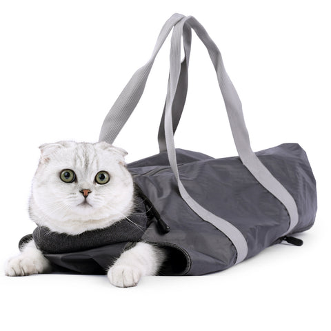 Feline Adventure Carrier: Double-Layered Anti-Scratch Pet Bag