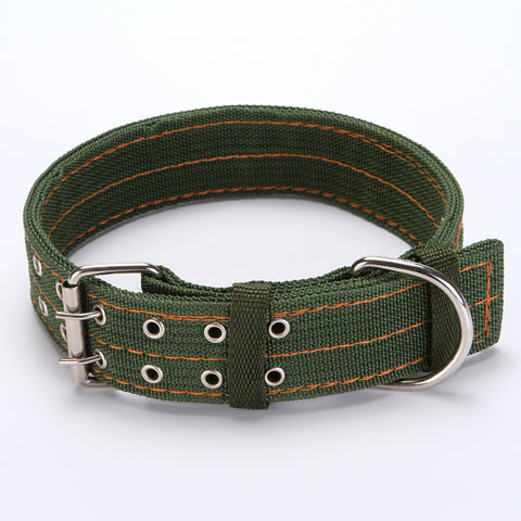 Premium Canvas Dog Collar for Comfort and Style