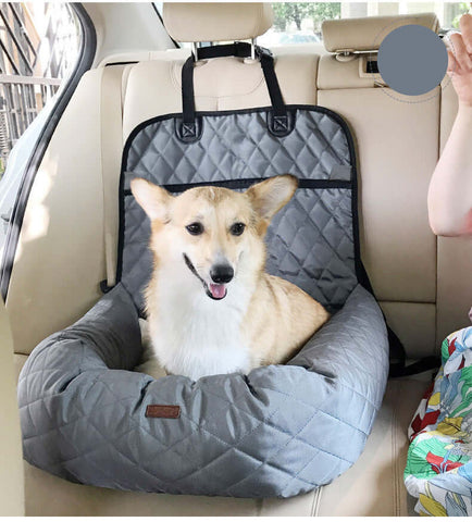 Premium 2-in-1 Foldable Dog Carrier and Car Seat: Multi-purpose Travel Bed for Pets