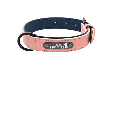 Customizable Anti-Lost Dog Collar for All Sizes - Personalize Your Pet's Style and Safety