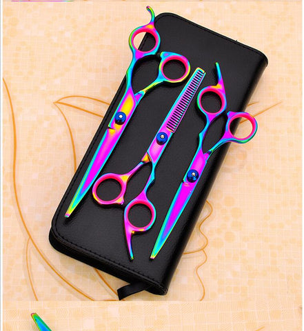 Professional Pet Grooming Scissors Set