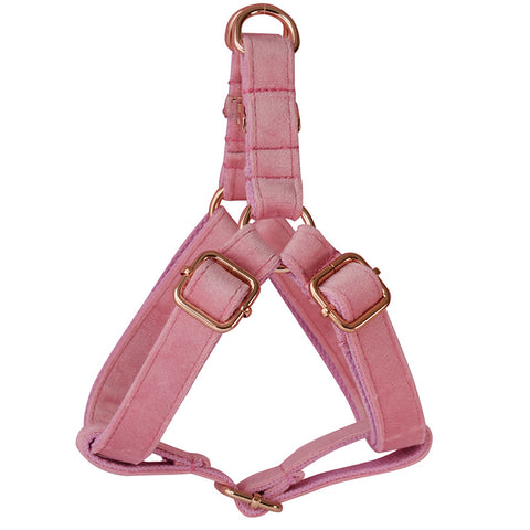 Comfort-Fit Flannel Dog Harness with Durable Leash