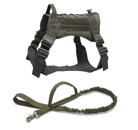 Large Dog Tactical Training Harness for Comfort and Performance