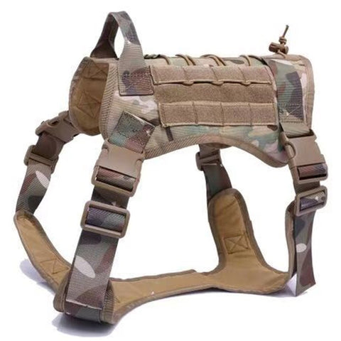 Large Dog Tactical Training Harness for Comfort and Performance