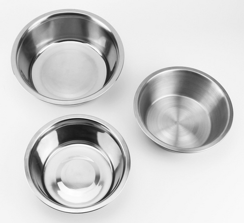 Customized Stainless Steel Dog Feeding Bowls – Elegant Pet Pots for Every Mealtime