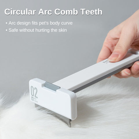 Effortless Floating Grooming Brush for Pets