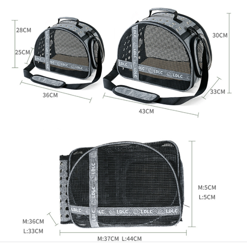 Stylish One Shoulder Portable Cat Carrier for Travel and Relaxation