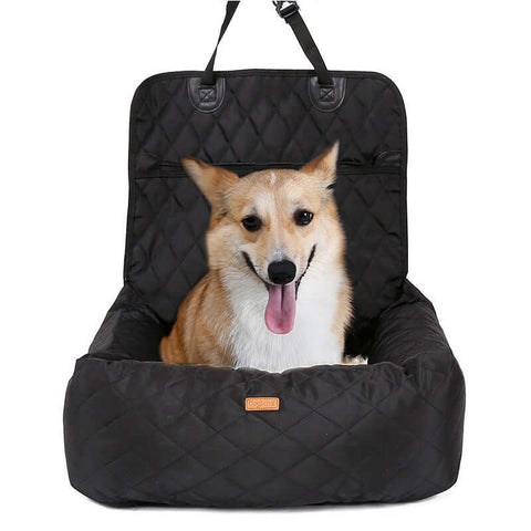 Premium 2-in-1 Foldable Dog Carrier and Car Seat: Multi-purpose Travel Bed for Pets